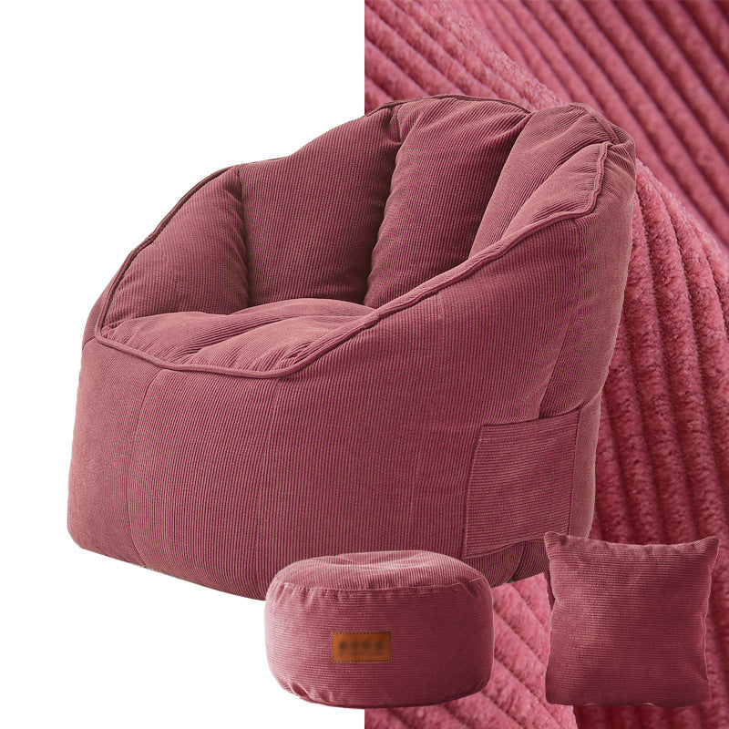 Braccia in pelle incollata/velluto a coste incluso sedia da 29,5 "L sedia per soggiorno