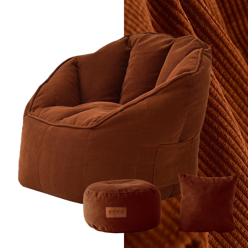 Braccia in pelle incollata/velluto a coste incluso sedia da 29,5 "L sedia per soggiorno