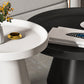 Modern Tray Top Pedestal Coffee Table Metal Round Table for Living Room Clearhalo 'Coffee & Accent Tables' 'Coffee Tables' 'coffee_tables' 'furn' 'furn_coffee_tables' 'Furniture' 'Living Room Furniture' 5262901