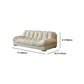 Transitional Modern Biscuit Back Standard Sofa 31.5"High Armless Sofa,Beige Clearhalo 'furn' 'furn_sofas' 'Furniture' 'Living Room Furniture' 'Sofa' 'sofas' 5263239