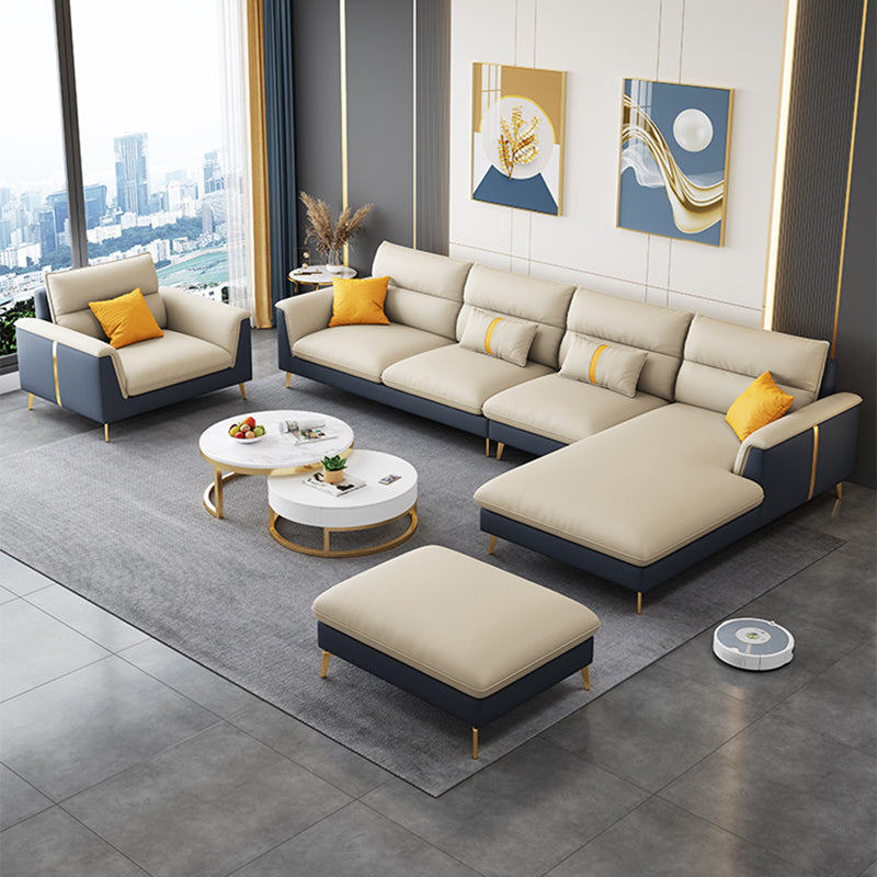 Klappe Armlehnenpolsterungssofa Bett weiße Imitation Ledermahlholz -Rahmensofa