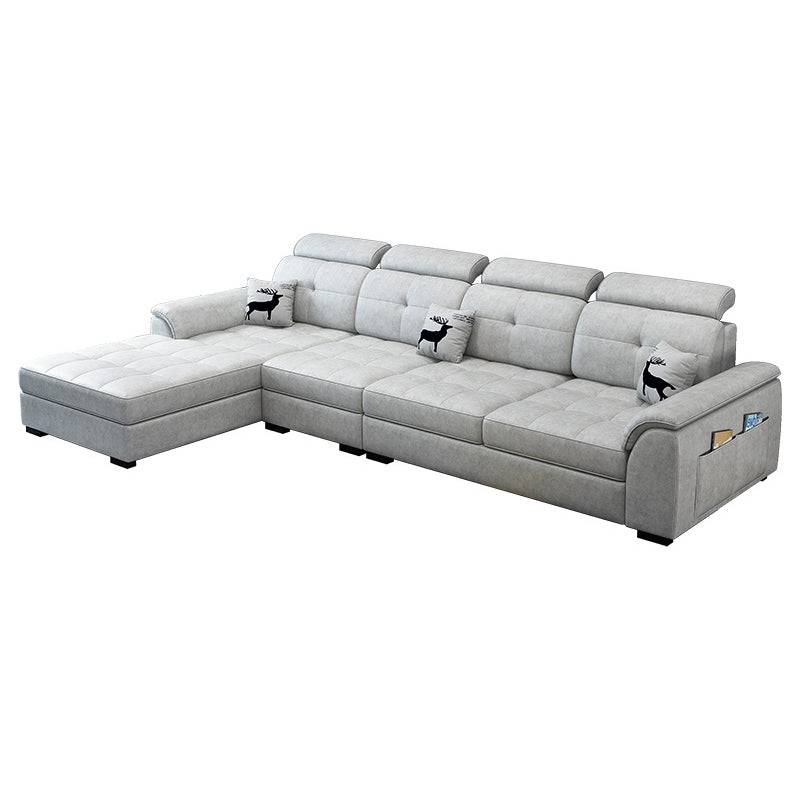 Canapé de style nordique lit latex / éponge de siège de remplissage canapé en cuir imitation