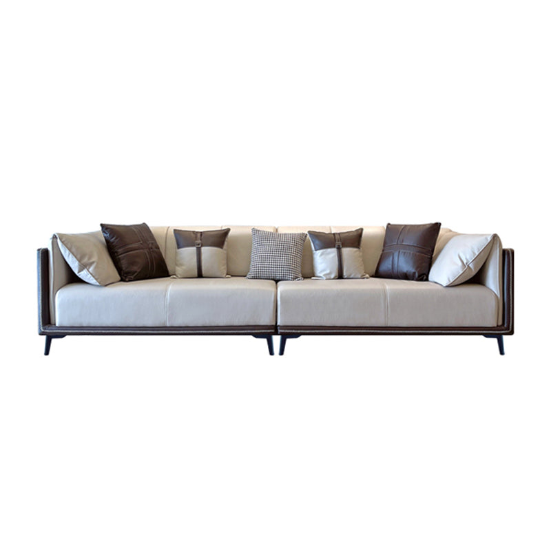 Modern Resistente alle macchie in fico del cuscino in pelle divano/sezionale per soggiorno