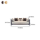 Modern Resistente alle macchie in fico del cuscino in pelle divano/sezionale per soggiorno