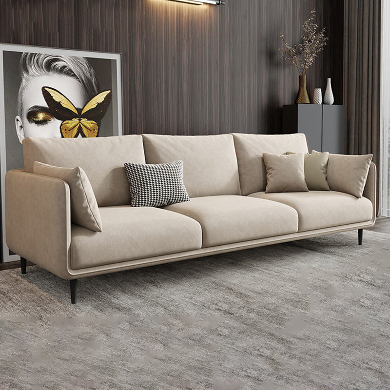 Stationary Living Room Recessed Arm Standard Cushions Contemporary Sofa Clearhalo 'furn' 'furn_sofas' 'Furniture' 'Living Room Furniture' 'Sofa' 'sofas' 5263829