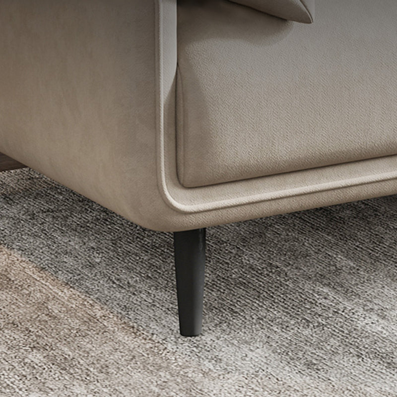 Stationary Living Room Recessed Arm Standard Cushions Contemporary Sofa Clearhalo 'furn' 'furn_sofas' 'Furniture' 'Living Room Furniture' 'Sofa' 'sofas' 5263831