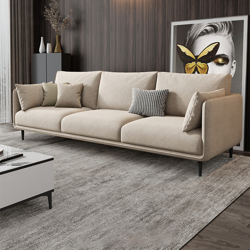 Stationary Living Room Recessed Arm Standard Cushions Contemporary Sofa Clearhalo 'furn' 'furn_sofas' 'Furniture' 'Living Room Furniture' 'Sofa' 'sofas' 5263836