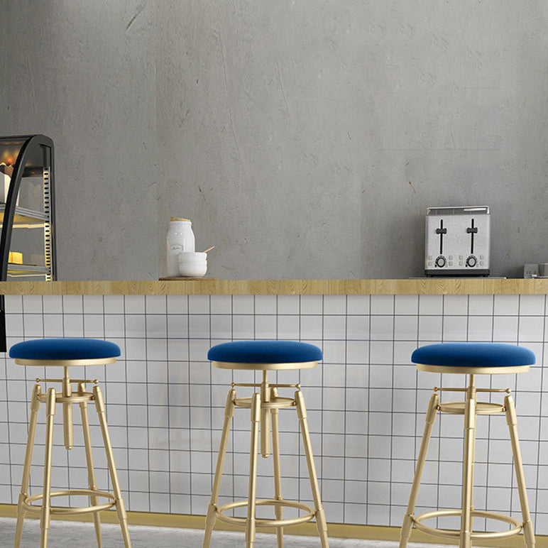 Sala de estar glambal taburete de bares elevable 4 patas taburete de bar con pedal