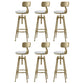Sala de estar glambal taburete de bares elevable 4 patas taburete de bar con pedal
