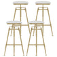 Sala de estar glambal taburete de bares elevable 4 patas taburete de bar con pedal