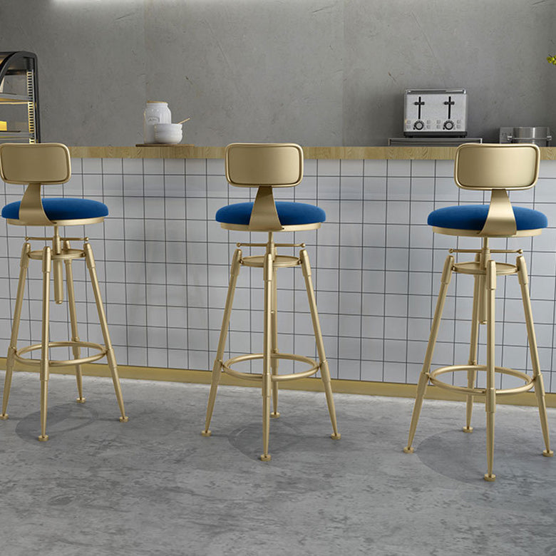 Sala de estar glambal taburete de bares elevable 4 patas taburete de bar con pedal