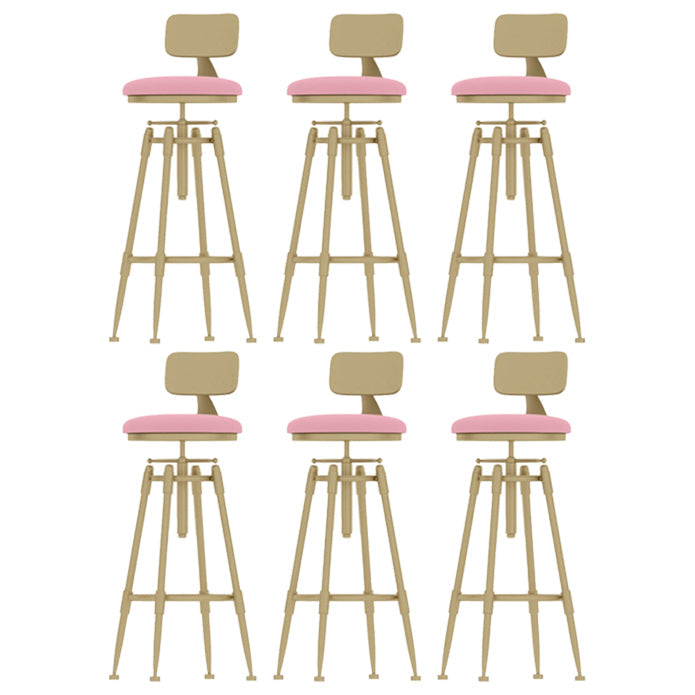 Sala de estar glambal taburete de bares elevable 4 patas taburete de bar con pedal