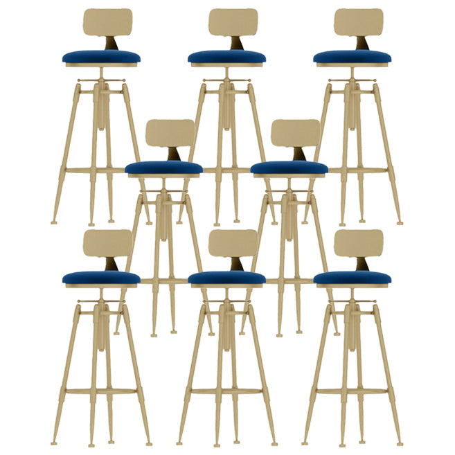 Sala de estar glambal taburete de bares elevable 4 patas taburete de bar con pedal