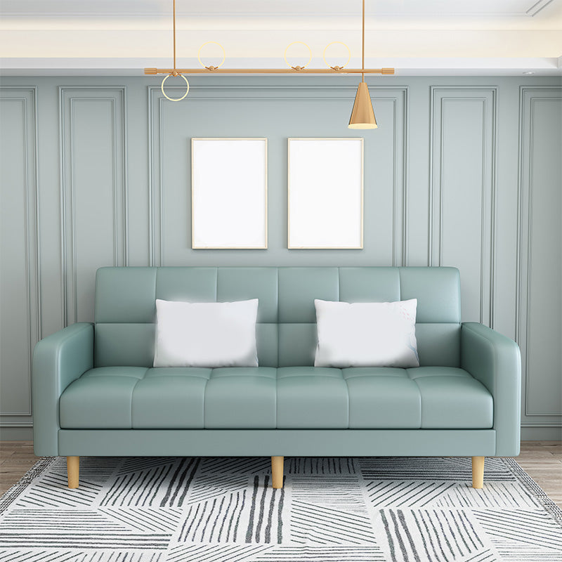 Divano a braccio quadrato stretto/sezionale con deposito e convertibile per soggiorno