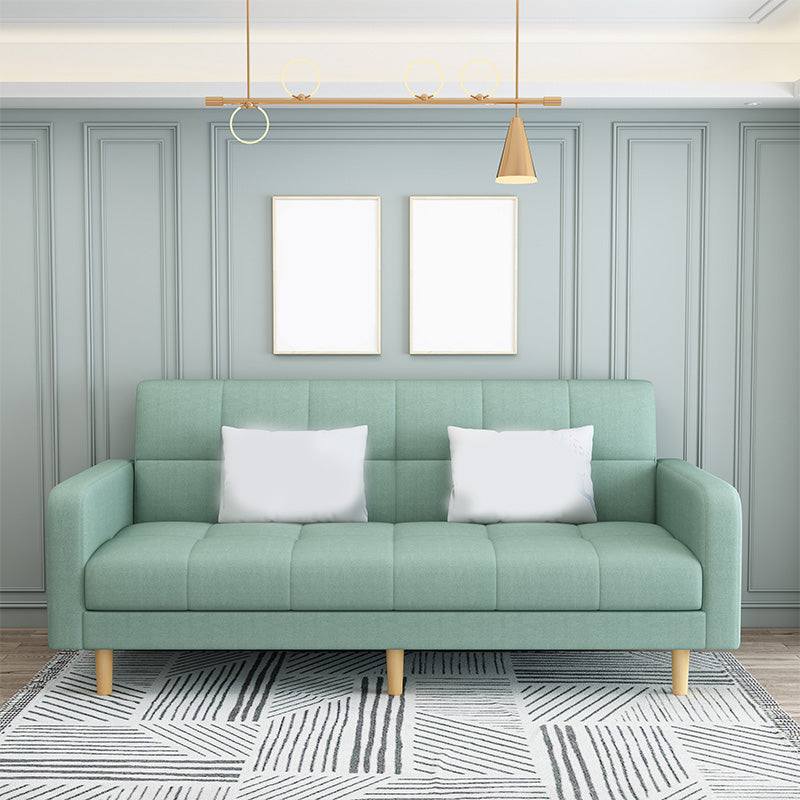 Tight Back Square Arm Sofa/Sectional with Storage and Convertible for Living Room