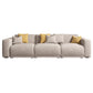 Scandinavian Tight Back Square Arm Sofa/Sectional with Stationary for Living Room 102"L x 39"W x 30"H Linen Blend Clearhalo 'furn' 'furn_sectionals' 'Furniture' 'Living Room Furniture' 'Sectionals' 5266433