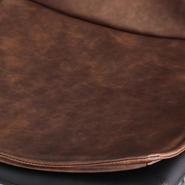 金属脚のある現代スタイルのバースツールPUレザーカウンターバースツール