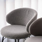 Modern Backrest Armless Counter Stool Upholstered Bar Stool with Metal 4 Legs Clearhalo 'Bar Furniture' 'Bar Stools' 'bar_stools' 'furn' 'furn_bar_stools' 'Furniture' 'Kitchen & Dining Furniture' 5268289