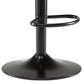 Modern Adjustable Height Bar-stool Metal Counter Bar Stool for Home Clearhalo 'Bar Furniture' 'Bar Stools' 'bar_stools' 'furn' 'furn_bar_stools' 'Furniture' 'Kitchen & Dining Furniture' 5268466