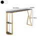 Glam 1/2/3 Pieces Sintered Stone Bar Table Set Fixed Table Counter Set for Home Use Clearhalo 'Bar Furniture' 'furn' 'furn_home_bar_bar_sets' 'Furniture' 'Home Bars & Bar Sets' 'home_bar_bar_sets' 'Kitchen & Dining Furniture' 5268524