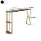 Glam 1/2/3 Pieces Sintered Stone Bar Table Set Fixed Table Counter Set for Home Use Clearhalo 'Bar Furniture' 'furn' 'furn_home_bar_bar_sets' 'Furniture' 'Home Bars & Bar Sets' 'home_bar_bar_sets' 'Kitchen & Dining Furniture' 5268527
