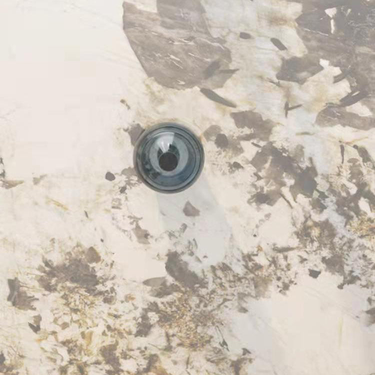 Set tavolo da pranzo ovale in pietra sinterizzata Nordic Glam Set da pranzo da 1/4/5/7 pezzi