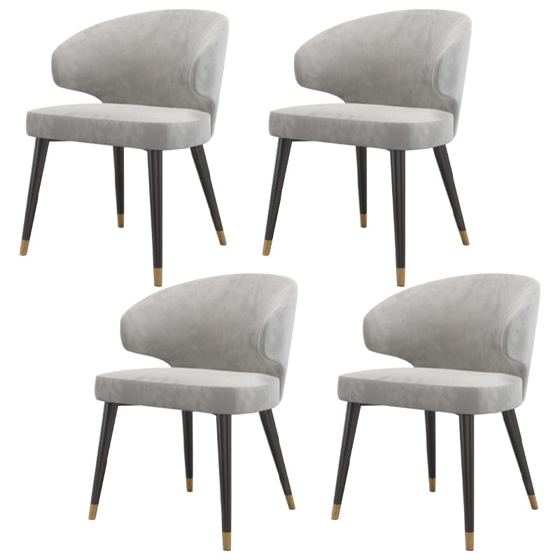 Modern Dinette Set 1/4/5 Pieces Rectangle White Marble Dining Table Set 4 Grey Chairs Clearhalo 'Dining Room Sets' 'Dining Tables & Seating' 'dining_room_set' 'furn' 'furn_dining_room_set' 'Furniture' 'Kitchen & Dining Furniture' 5268690