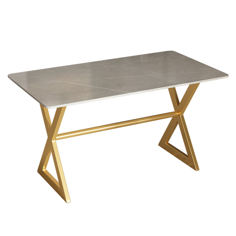 Nordic 1/5/7 Pieces Dining Set Rectangle Stone Dining Table for Dining Room