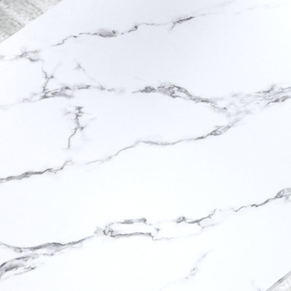 Table à manger de luxe traditionnelle rectangle haut de pierre