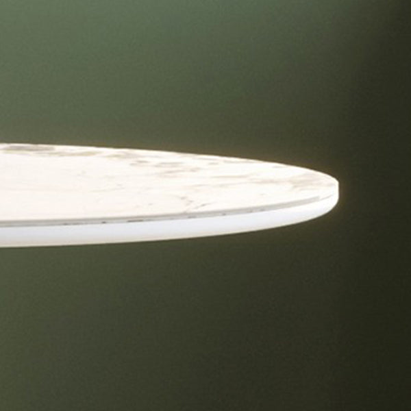 Top in pietra sinterizzato Free Free Table per il ristorante Tavolo da pranzo moderno con 3 gambe