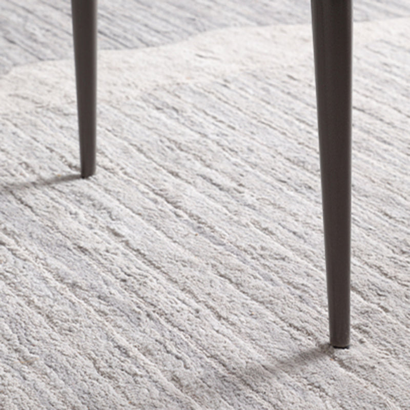 Modern Style Faux Leather Dining Chair Metal Armless Dining Chair for Restaurant Use Clearhalo 'Dining Chairs' 'Dining Tables & Seating' 'dining_chair' 'furn' 'furn_dining_chair' 'Furniture' 'Kitchen & Dining Furniture' 5269239