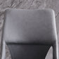 Modern Style Faux Leather Dining Chair Metal Armless Dining Chair for Restaurant Use Clearhalo 'Dining Chairs' 'Dining Tables & Seating' 'dining_chair' 'furn' 'furn_dining_chair' 'Furniture' 'Kitchen & Dining Furniture' 5269241