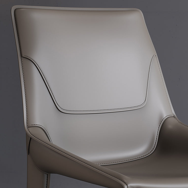 Zeitgenössische Stuhl armlose Stühle für Küche mit Metallbeinen