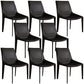 Contemporary Chair Armless Chairs for Kitchen with Metal Legs