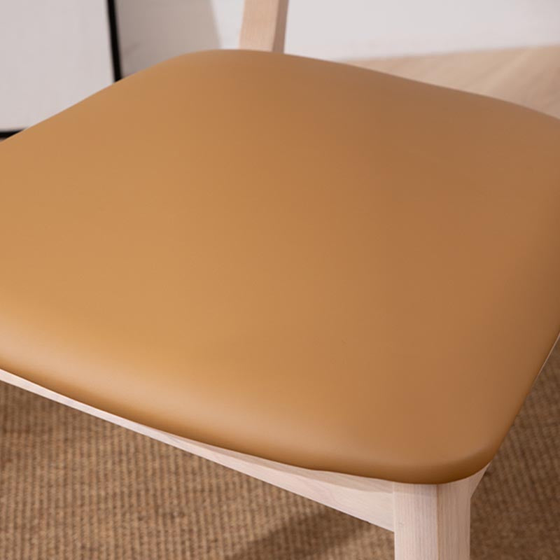 Wood Dining Side Chair Open Back Dining Side Chair for Dining Room Clearhalo 'Dining Chairs' 'Dining Tables & Seating' 'dining_chair' 'furn' 'furn_dining_chair' 'Furniture' 'Kitchen & Dining Furniture' 5269817