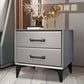Contemporary Wooden Drawer Storage Bed Nightstand for Bedroom