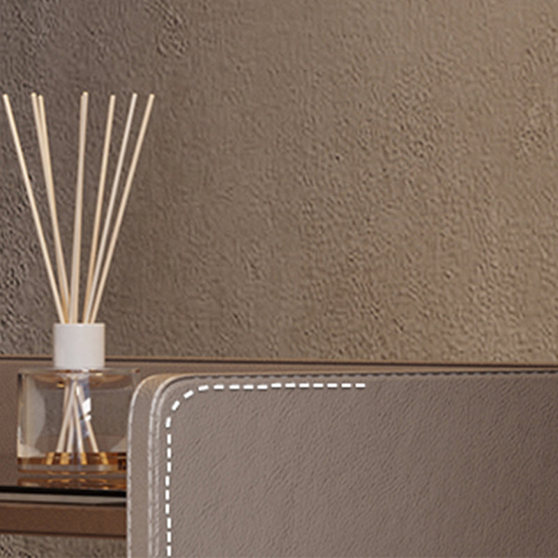 Zeitgenössischer 1 - Schubladenglas/Stein Nachttisch 18,9 "großer Nachtstand