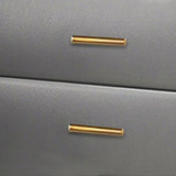 Modernidad de almacenamiento de cajones de madera maciza 2 Cajas de cajones de la cama de cajones