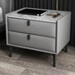 18.5" Tall 2 - Drawer Nightstand Modern Solid Wood Nightstand Clearhalo 'Bedroom Furniture' 'furn' 'furn_night_stand' 'Furniture' 'night_stand' 'Nightstands' 5270301