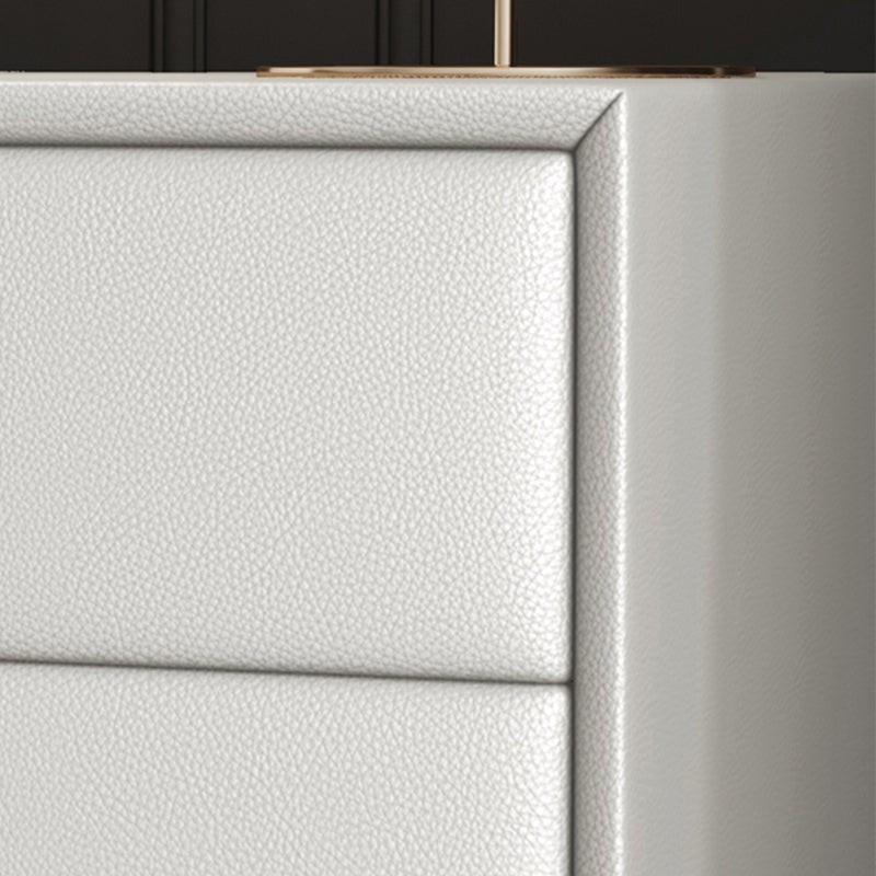 18.5" Tall 2 - Drawer Nightstand Modern Solid Wood Nightstand Clearhalo 'Bedroom Furniture' 'furn' 'furn_night_stand' 'Furniture' 'night_stand' 'Nightstands' 5270306