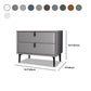 18.5" Tall 2 - Drawer Nightstand Modern Solid Wood Nightstand Clearhalo 'Bedroom Furniture' 'furn' 'furn_night_stand' 'Furniture' 'night_stand' 'Nightstands' 5270323