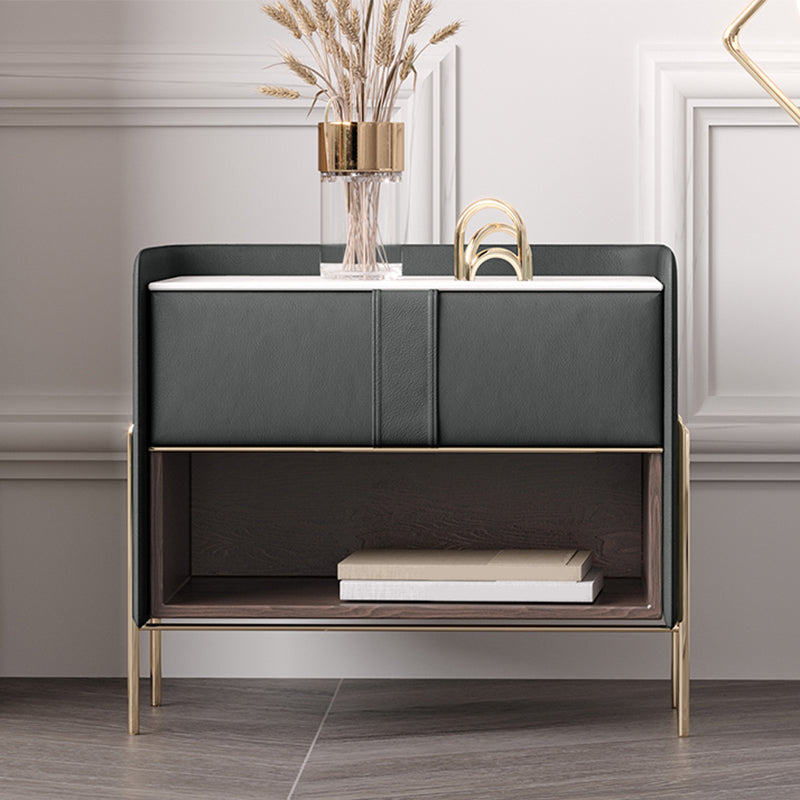 Table table de chevet à 1 accent à 1 dessin à 1 tirage de 20,47 "