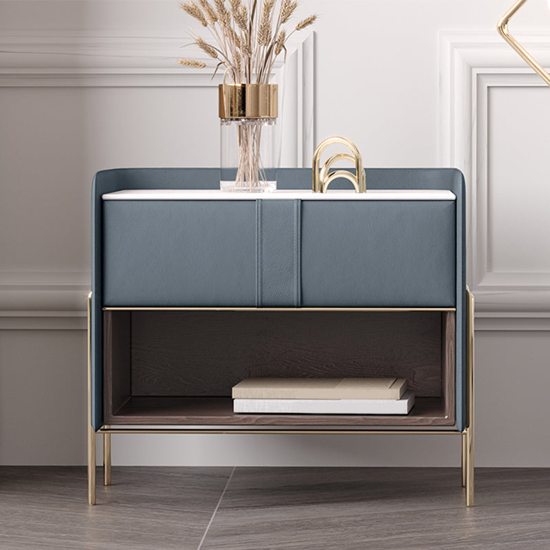 Table table de chevet à 1 accent à 1 dessin à 1 tirage de 20,47 "