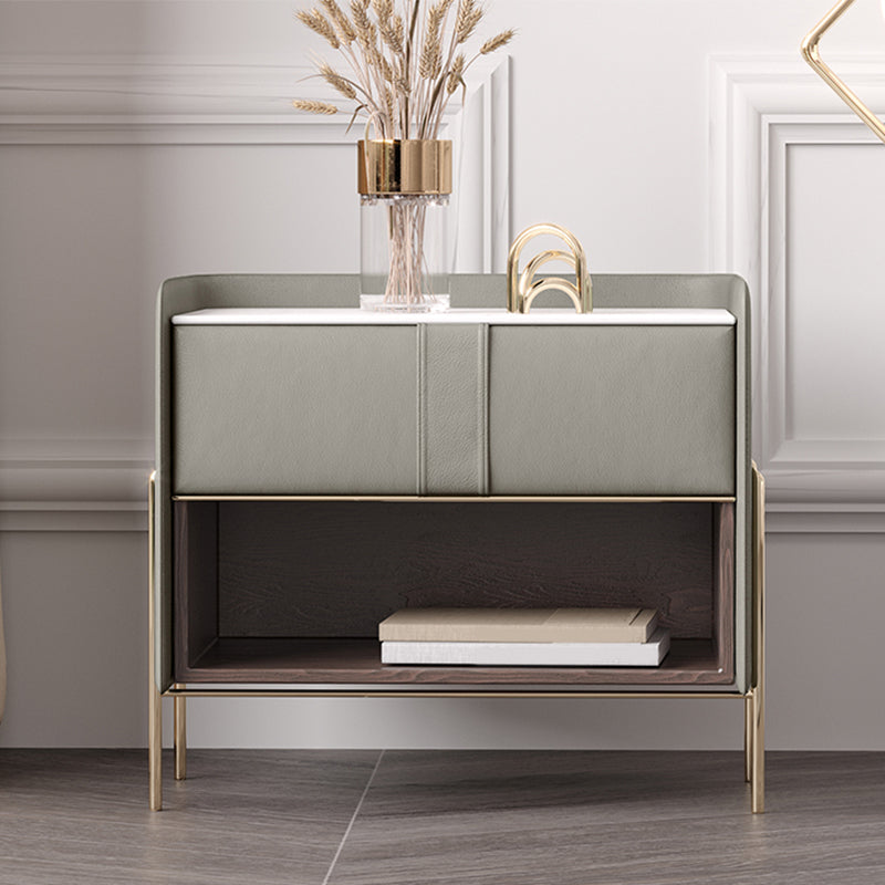 Table table de chevet à 1 accent à 1 dessin à 1 tirage de 20,47 "