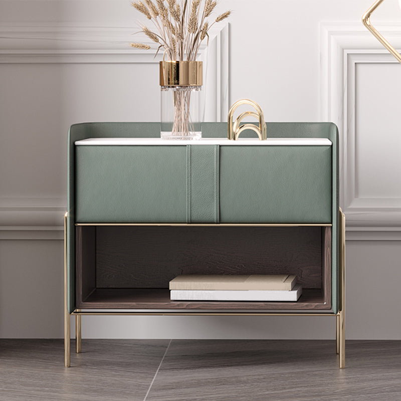 Table table de chevet à 1 accent à 1 dessin à 1 tirage de 20,47 "