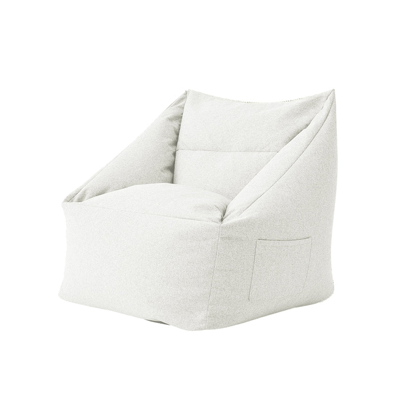 Linnen vat accentstoel 25,98 "l x 25,98" w x 27.55 "h wasbare stoel met opslag