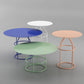 Frame 1 Coffee Table Contemporary Metal Round Cocktail Table