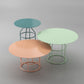 Frame 1 Coffee Table Contemporary Metal Round Cocktail Table