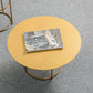 Frame 1 Coffee Table Contemporary Metal Round Cocktail Table