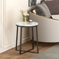 Trestle Coffee Table Contemporary Cocktail Table for Living Room 15.7"L x 15.7"W x 23.6"H Black White Clearhalo 'Coffee & Accent Tables' 'Coffee Tables' 'coffee_tables' 'furn' 'furn_coffee_tables' 'Furniture' 'Living Room Furniture' 5270696